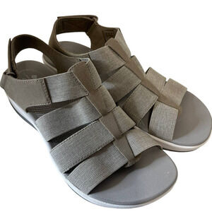 Clarks Cloudsteppers Women Platform Sandals Size 6.5